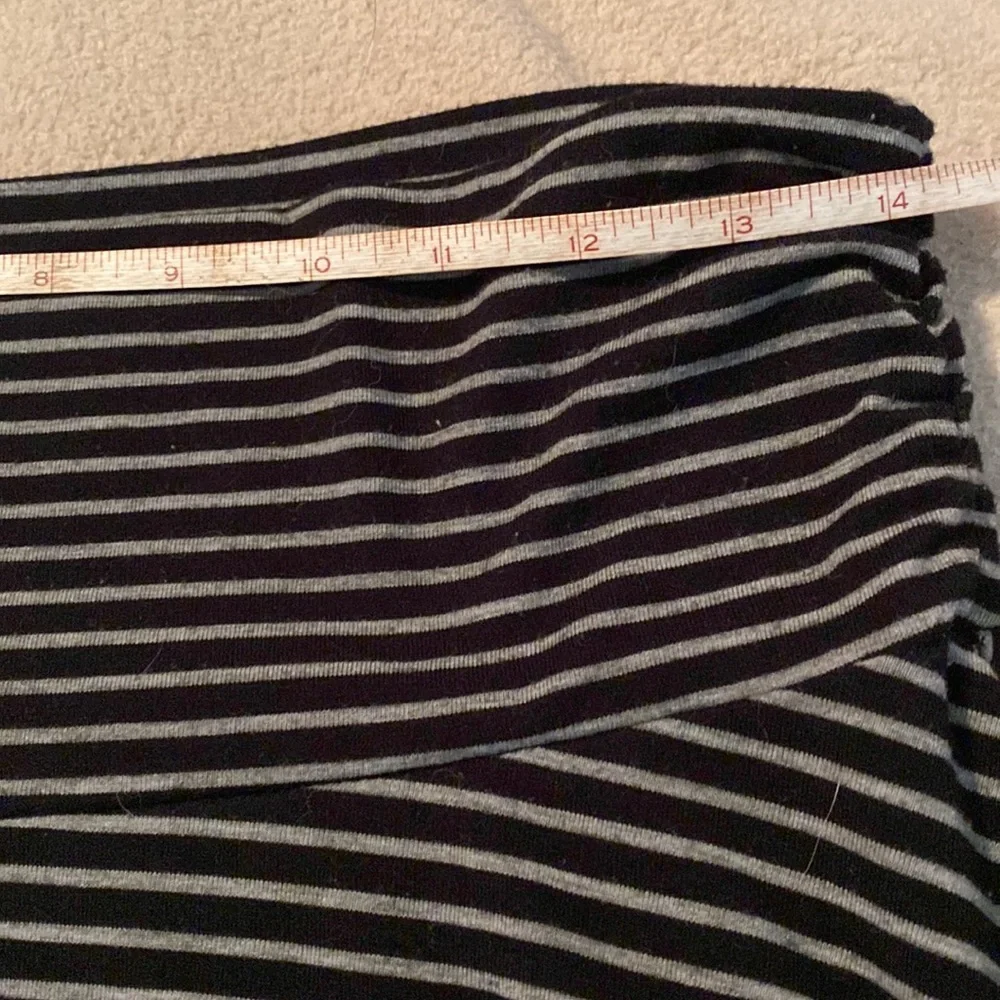 2 striped ankle length skirts!